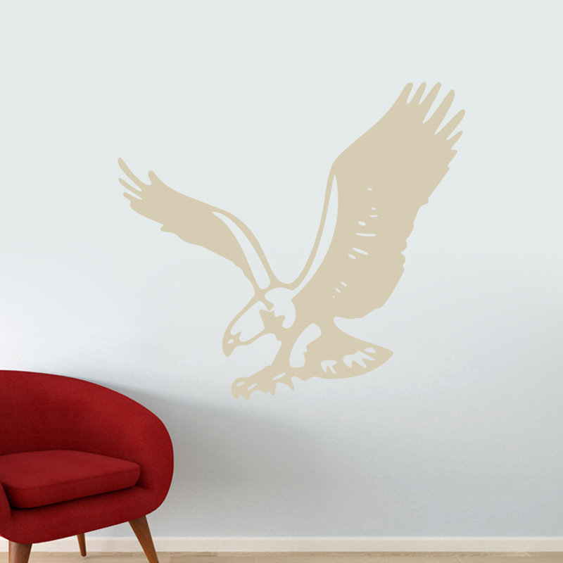 Animals Non-Wall Damaging Wall Decal, Beige