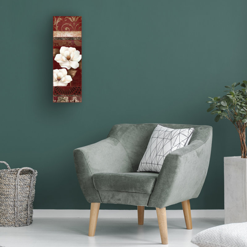 Art sur toile «Bachelor Sasha Flores Blancas II», H 32 po x l 10 po