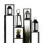Mini-lanterne contemporaine noire