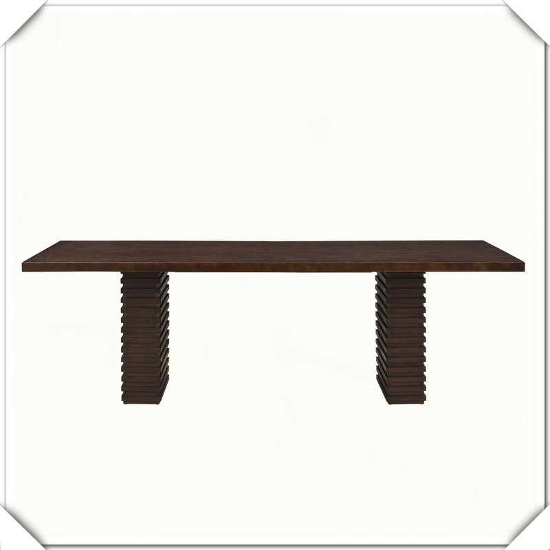 Dining Table Sturdy Durable Stylish Practical Versatile Functional Compact, Espresso