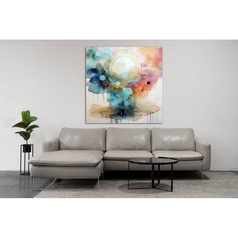 Cloud Symphony, 42" H x 42" W