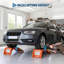 Rampes de voiture robustes en acier (lot de 2), capacité de 3 630 kg (8 000 lb) pour les changements d'huile et l'entretien des véhicules