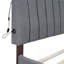 Lit plateforme tapissier grand avec lit gigogne simple Teddy-1916239962