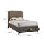 Lit plateforme tapissier Dreer