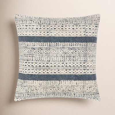 Zetta Geometric Cotton Throw Pillow