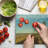 Ambesonne Beach Cutting Board Large Size Lighthouse Sea Waves Multicolor