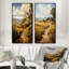 «Espagne Golden Fields Méditerranée», 2 pièces-829464262-829464283