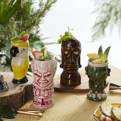 Tasses en céramique Hawaiian Luau Tiki
