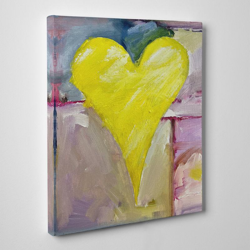 Aidé Chloé par Salvatore Principe - peinture sur toile tendue, H 16 po x l 12 po x P 1,5 po