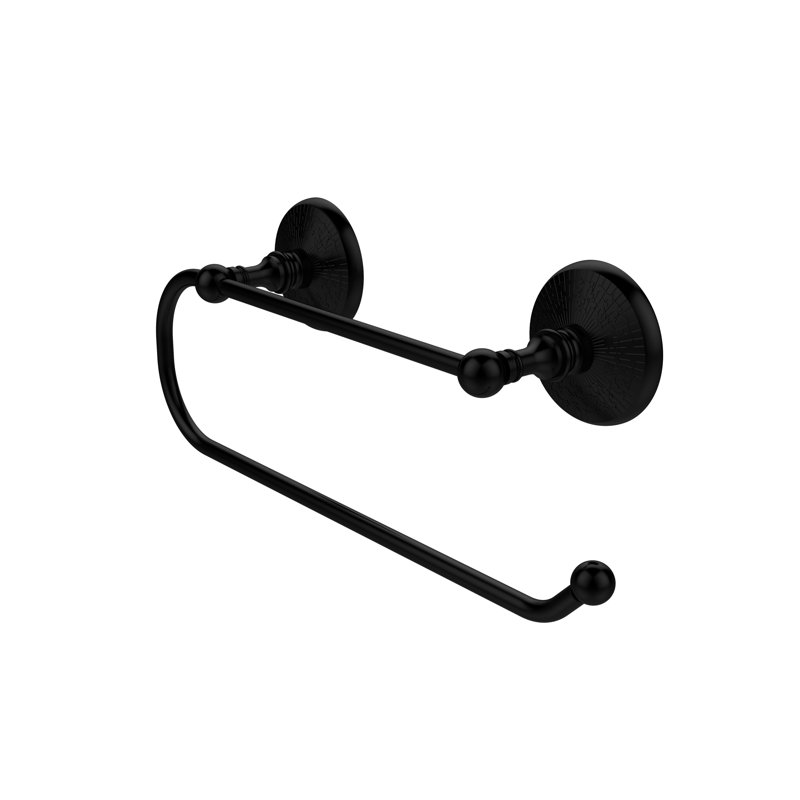 Marchmont Brass Paper Towel Holder, Matte Black