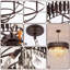 Lustre en cristal à 8 lumières Prempal-1490953161