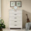 Commode haute 5 tiroirs 31,1 po Aderyn