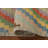 Geometric Wool Kilim Oriental Foyer Rug 3x4
