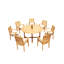 Hari Outdoor Teak Dining Set-1822945281-1875635639