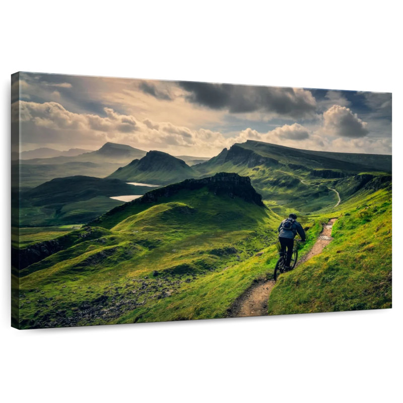 Sireci Mountain Biking Trail, 16" H x 24" W