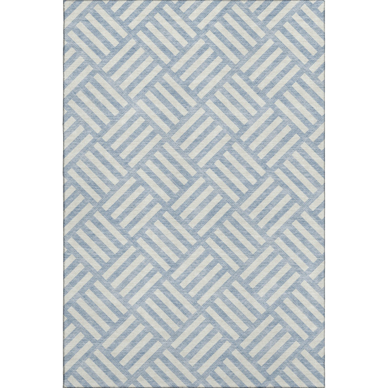 Premium Machine Washable Cerrito Sky Rug, Rectangle 8' x 10'