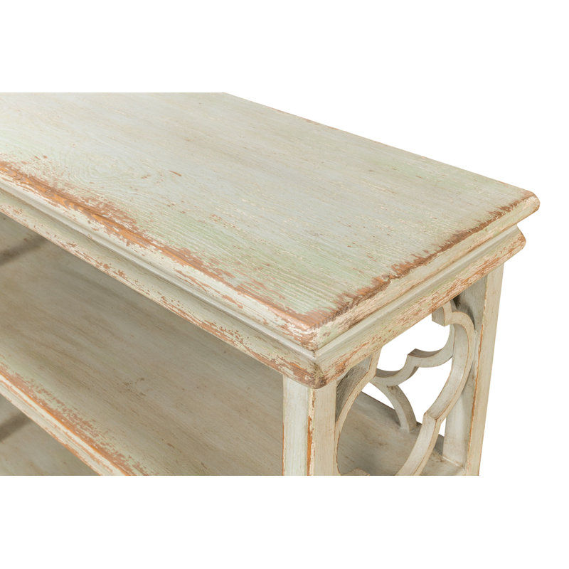 78 in. Solid Wood Console Table