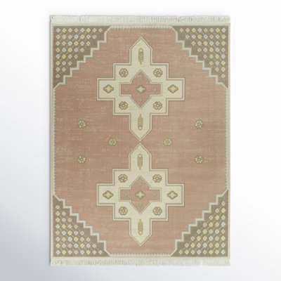 Virgina Pink Recycled Fibers Rug