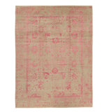 Hand Knotted Floral Area Rug