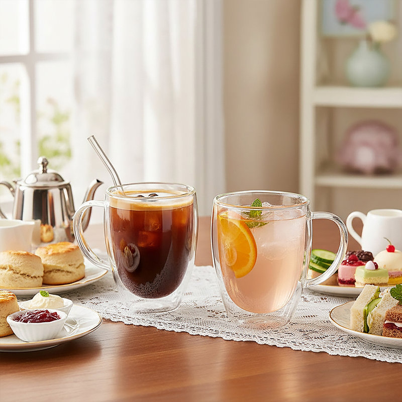 Borosilicate Glass Coffee Cup