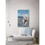 « doggie high-5 » par parvez taj,-reproduction d’art sur toile tendue-1826469081