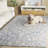 Marquee 504 Hand Tufted Wool/Cotton Oriental Rug in Blue/Gray/Ivory-108597034