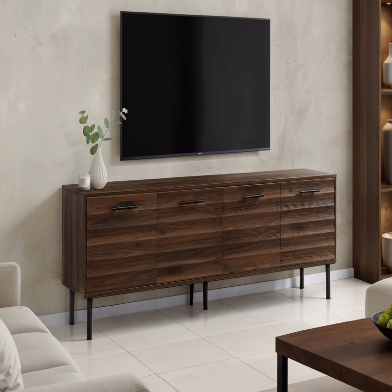 Meuble télé, console, meuble multimédia, armoire de rangement, transitionnel