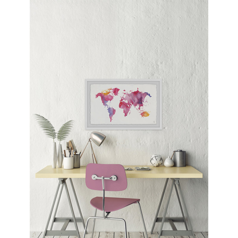 Ethereal World 1 Piece Single Picture Frame Wall Art, 20 cm H x 30 cm W x 4 cm D