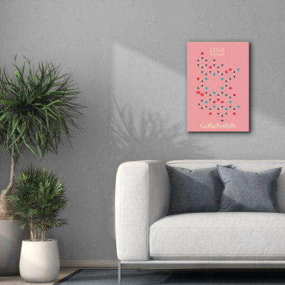 «Oxytocin Molecule 2» par Epic Portfolio, estampe numérique sur toile