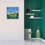 Deux moutons - peinture sur toile tendue-1507329559