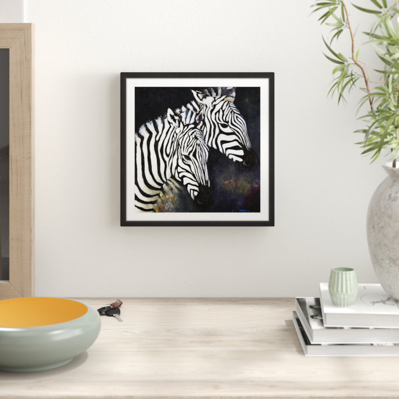 Bergerac - Single Picture Frame Painting, 41 cm H x 41 cm W x 3,81 cm D