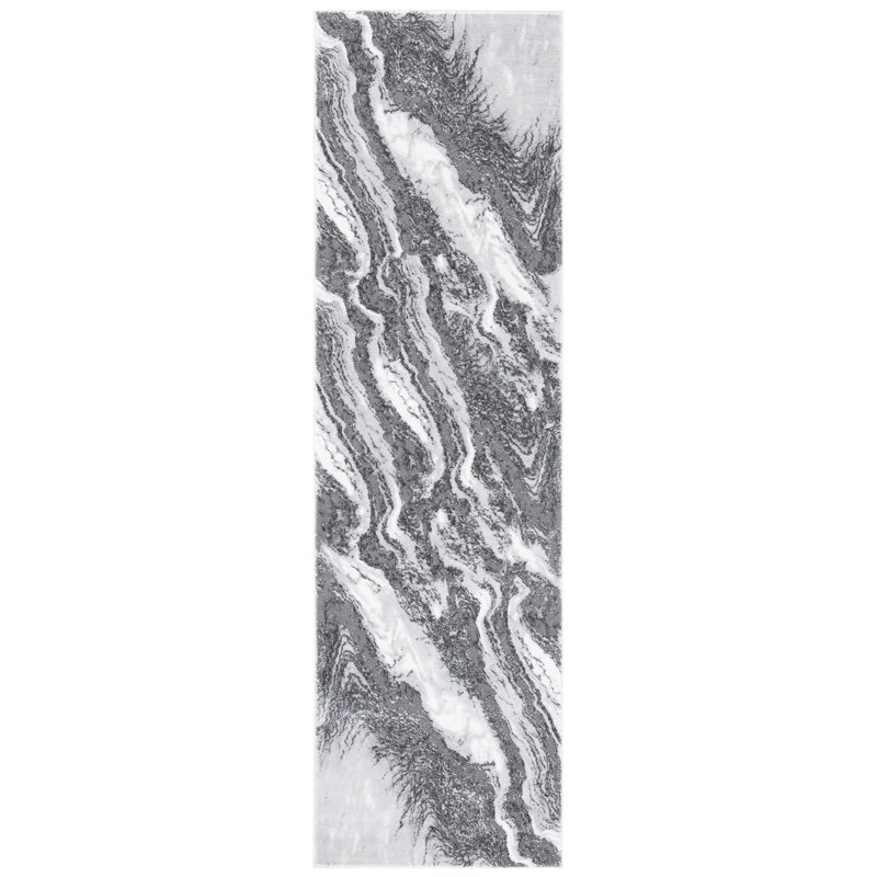 Manfred Performance Abstract Rug, Runner 2'3" x 8'