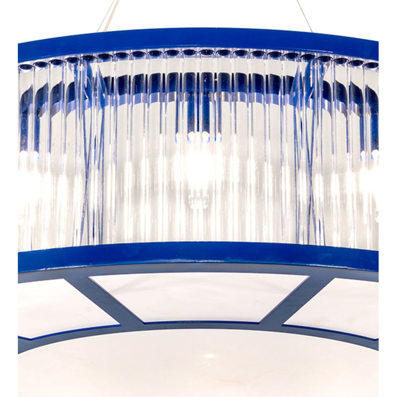 Datril 12 - Light Dimmable Drum Chandelier