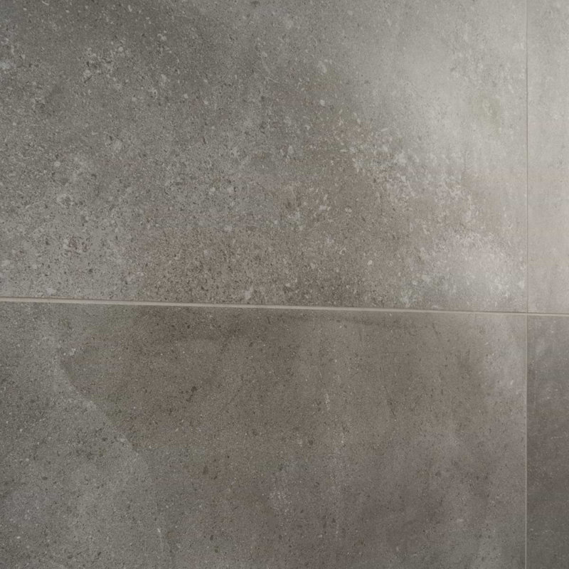 New Rock Tortora 24X48 Matte Porcelain Tile, Fossil Dark Gray