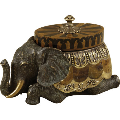Boîte décorative en fonte