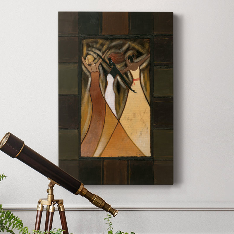 Divine Grace II - peinture sur toile tendue, H 60 po x l 40 po x P 1 po