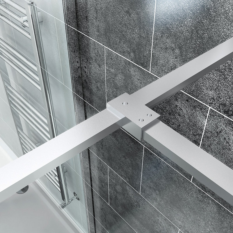 Hartline Rectangular Shower Enclosure, 1850mm H x 1700mm W x 800mm D