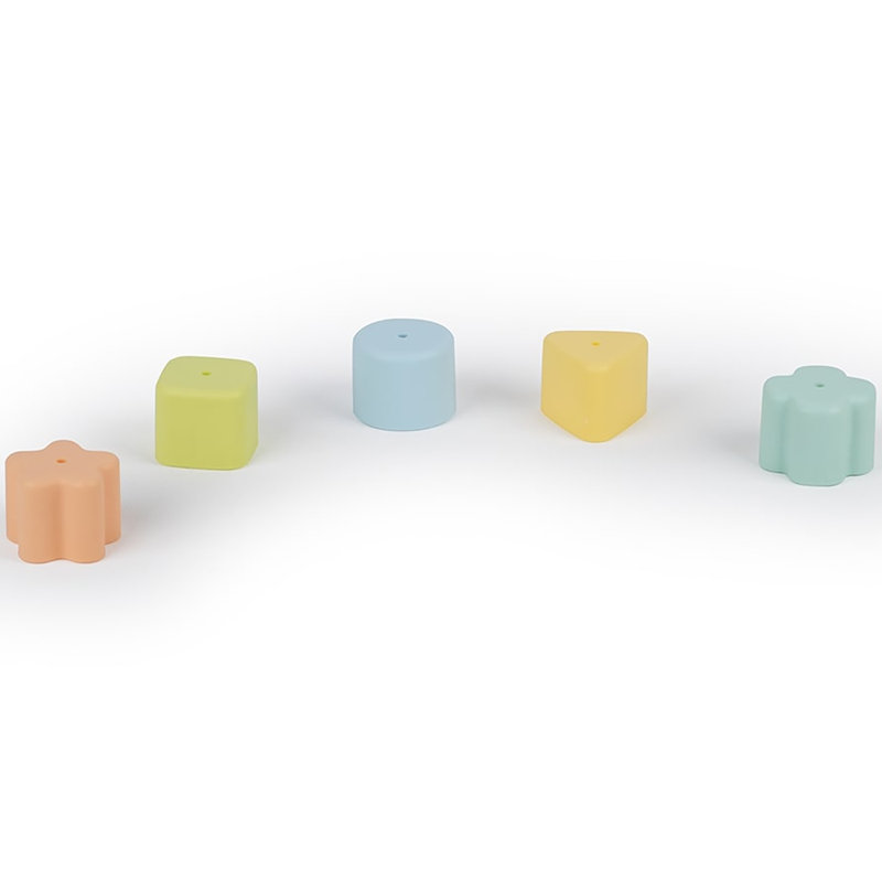 Dolu: Cube éducatif et casse-tête 2 en 1 - Jouet d'activité Turn-Twist-Spin, se déplie à plat, formes de blocs-couleurs-dimensions, enfants en bas âge 12 mois et plus