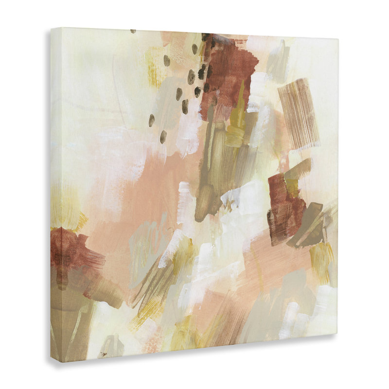 "Boho Speckled", art mural sur toile par June Erica Vess, H 24 po x l 24 po