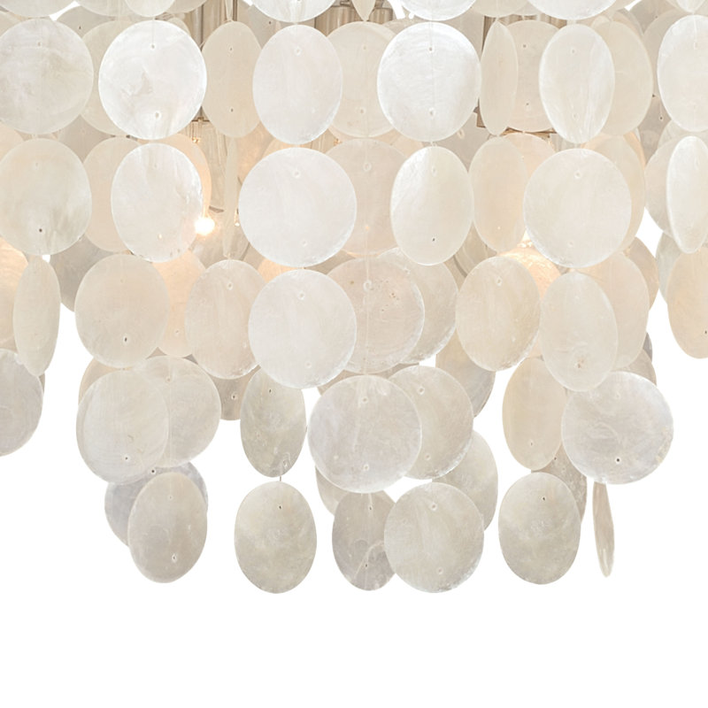 Icarus 3 - Light Dimmable Tiered Chandelier, Satin Nickel