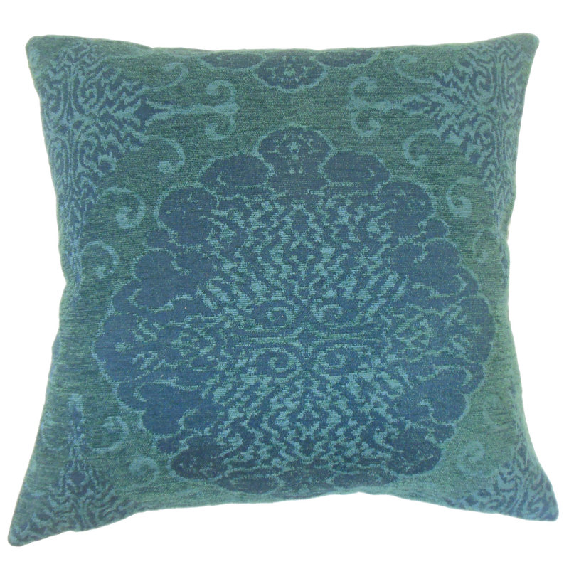 Coussin en duvet synthétique Sakhr, 20 po x 20 po, Pierre grise