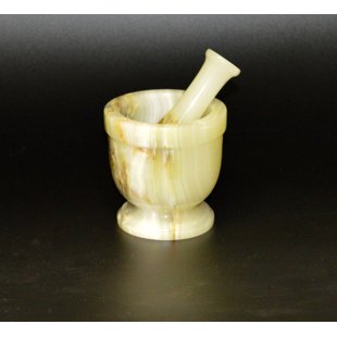 Marble Mortar And Pestle Set