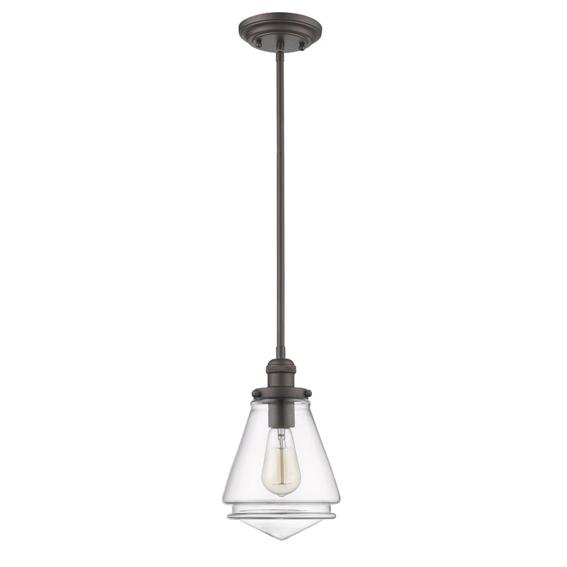 Luminaire suspendu conique à 1 lumière Duong