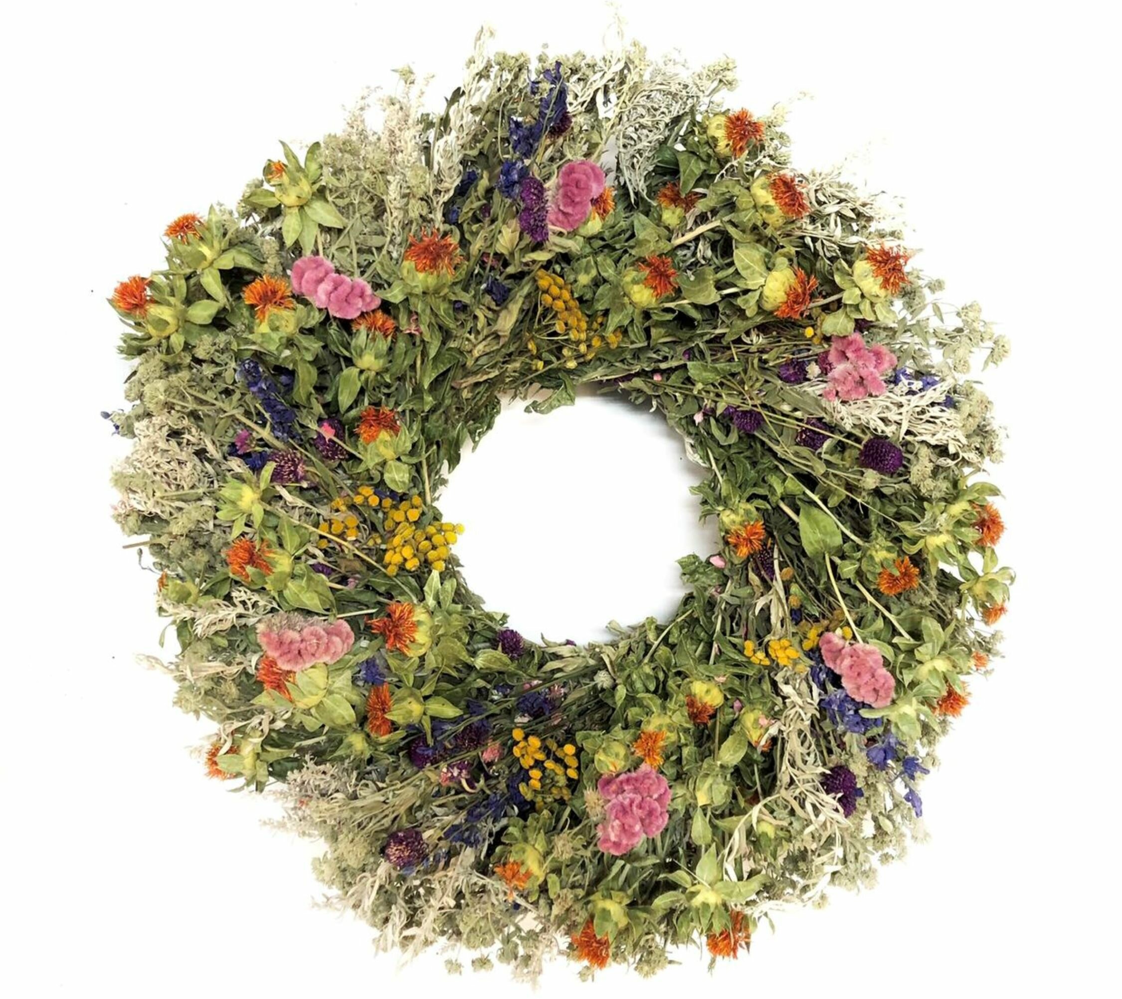 Rosalind Wheeler 24 Foam Wreath & Reviews