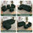 Modern Boneless Sectional Modular Sofa With Ottoman-1645822504