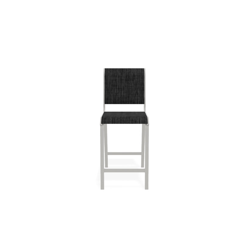 Tabouret de bar 26 po Holna, Neige texturée, Ombre Augustine