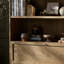 Millie Bookcase-Drifted Matte Black Veneer-266667340