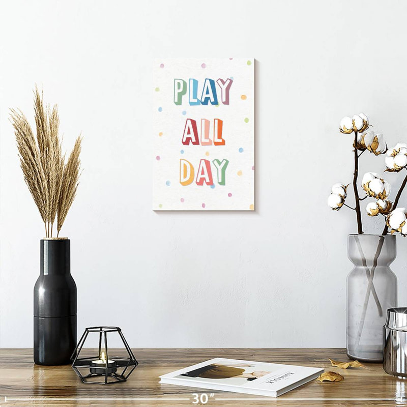 Enseigne Ashelle Play All Day, H 12 po x l 8 po