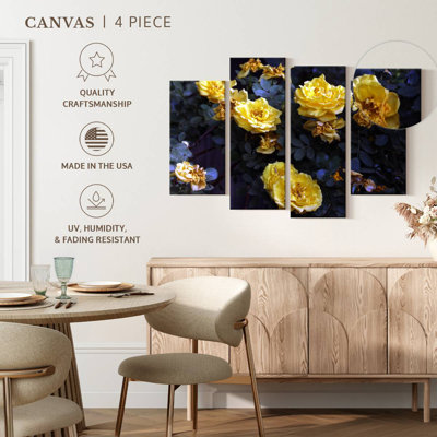 Bouquet de roses jaunes Harnek