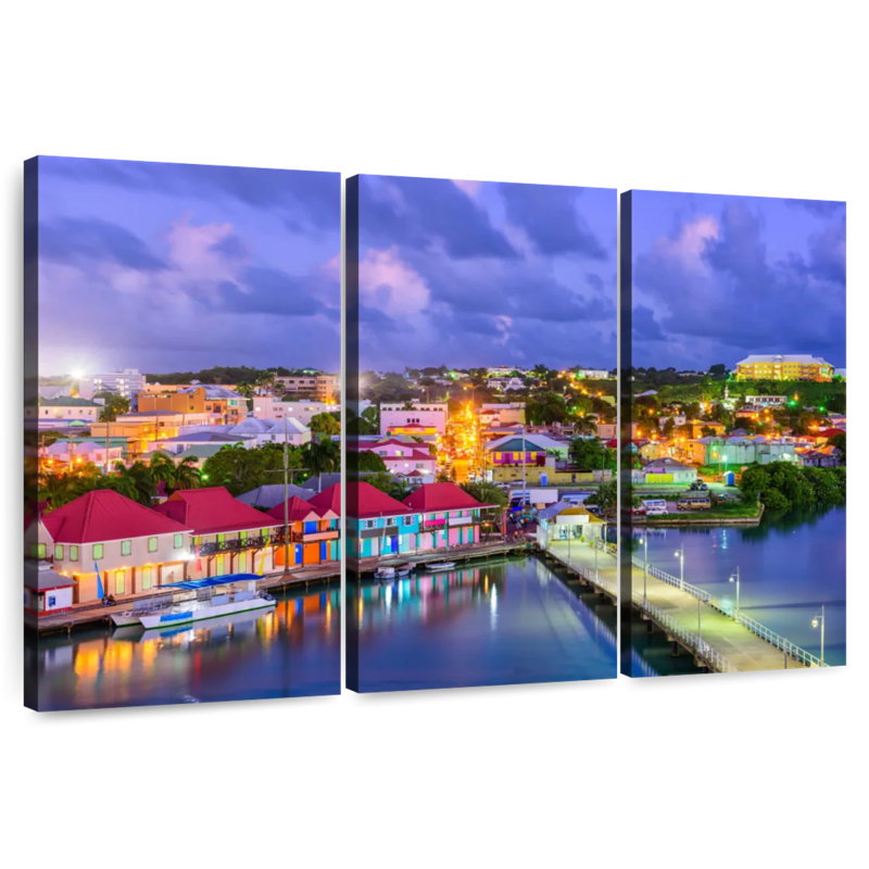 Nicci St. John's Skyline, 24" H x 38" W